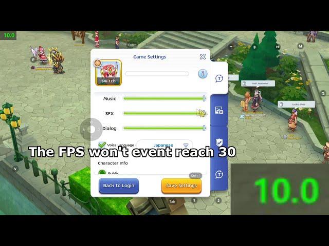 LDPlayer vs MuMu App Player — Ragnarok M: Eternal Love FPS TEST