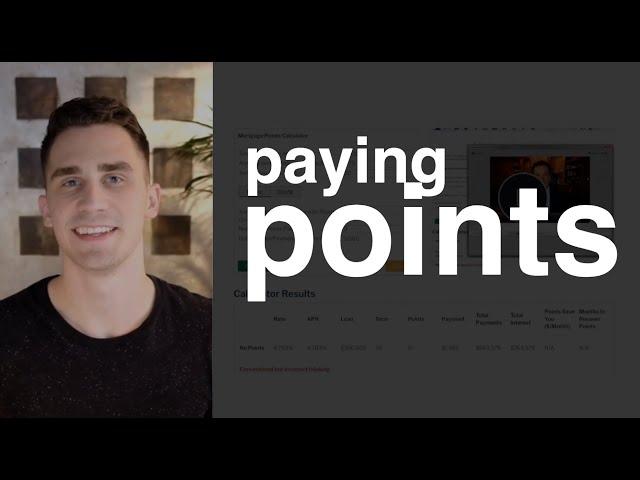 Should You Pay Points On Your Mortgage?