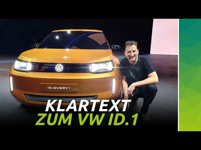 ID.1 for €20,000? ... VW board members reveal all!