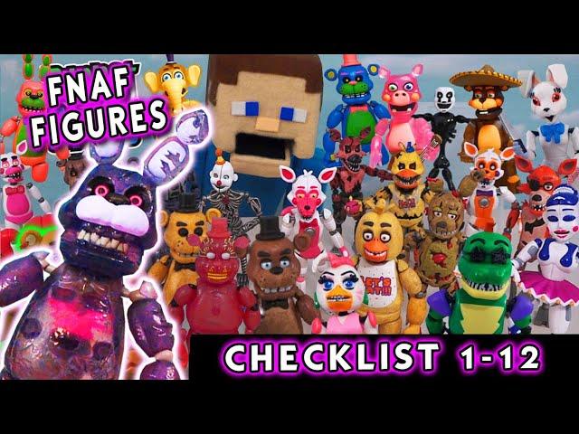 FNAF FUNKO Articulated Series 1-12 Checklist 5-inch Figures (2016-2023) Five Nights at Freddy's