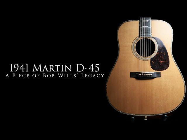 Holy Grail 1941 Martin D-45: A piece of Bob Wills' Legacy