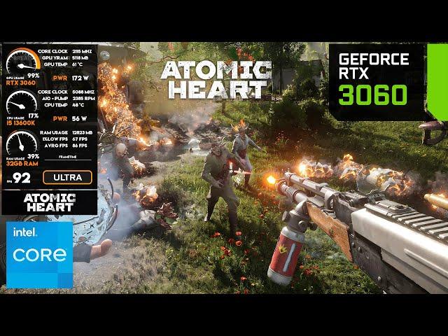 RTX 3060 - Atomic Heart - 1080p & 1440p Ultra Settings Tested