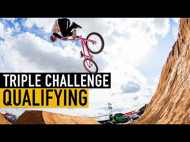 BMX TRIPLE CHALLENGE - QUALIFYING HIGHLIGHTS - GLENDALE AZ 2024