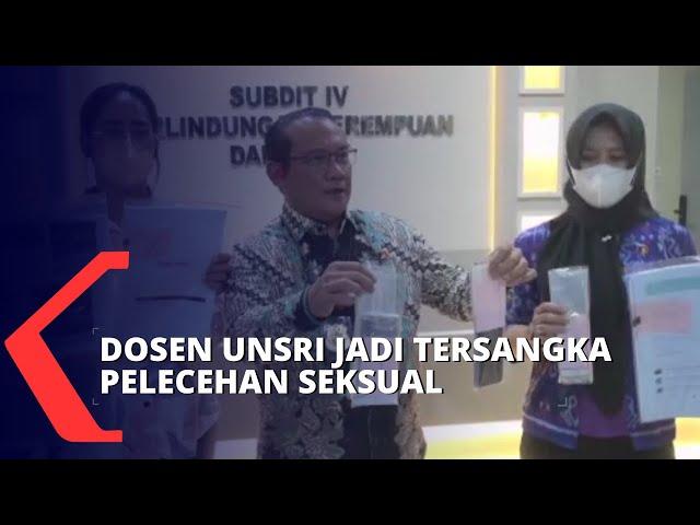 Dosen Unsri Jadi Tersangka Kasus Pelecehan Seksual Terhadap Tiga Mahasiswa