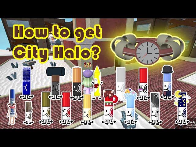 How To Get CITY HALO and all 16 markers in the Abandoned City Biome in Find the Markers Roblox!