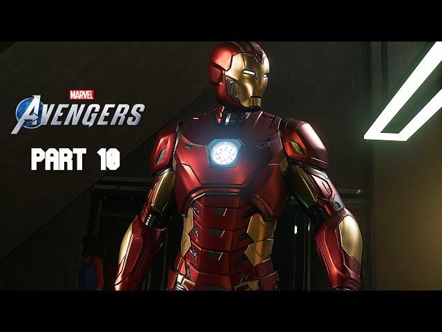 MARVEL's  AVENGERS - IRON MAN Mark II Suit | Walkthrough | Part 10 | 1080p 60FPS | No Commentary