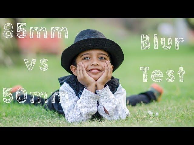 Background Blur  Test 85MM 1.8 VS 50MM 1.8 ( Hindi) | DSLR Learning