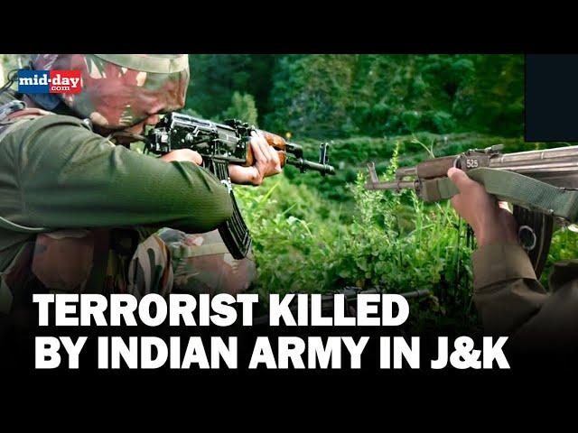 Indian Army Neutralised Terrorist In Jammu And Kashmir, Search Operations Underway
