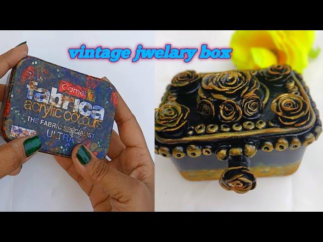 vintage jwelary box making 🫶 #Jwelarybox #astheric #viral #youtube