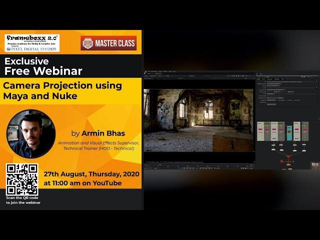 Webinar | Camera projection Maya and Nuke