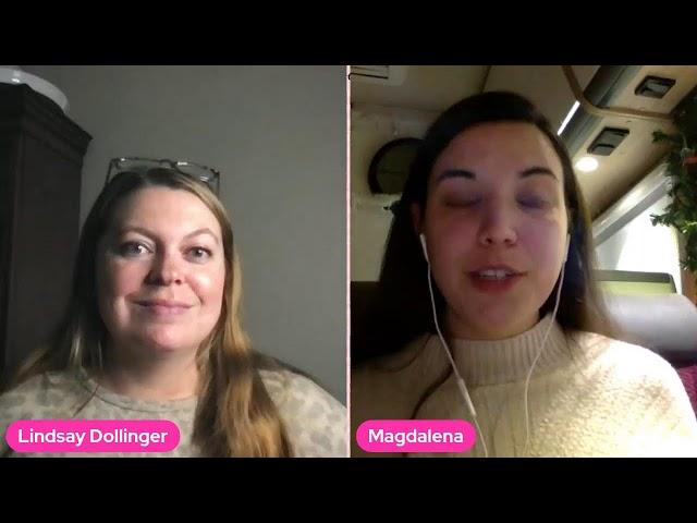 Social Selling Sisterhood Live Interview with Magdalena, Pinterest Manager