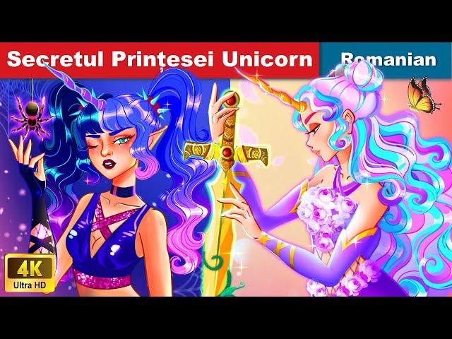 Secretul Prințesei Unicorn  Secret of The Unicorn Princess  Woa Fairy Tales Romanian