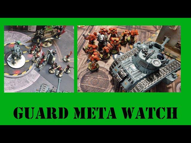 How is Astra Militarum performing in Pariah Nexus? | Competitive Guard Meta watch | Warhammer 40,000