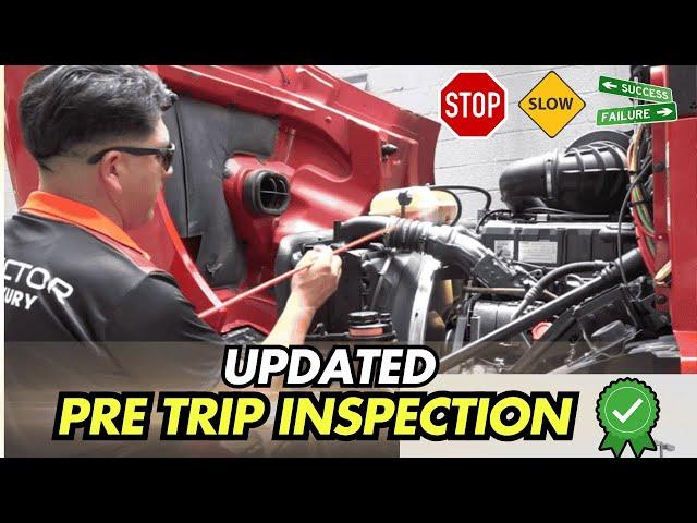 New Pre-Trip Inspection Rules for CDL | Driving academy | Driving test | NY CDL Class A & B