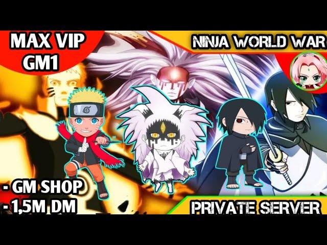 Naruto Ninja World War Private Server - Free VIP Max GM1 - 1,5JT DM