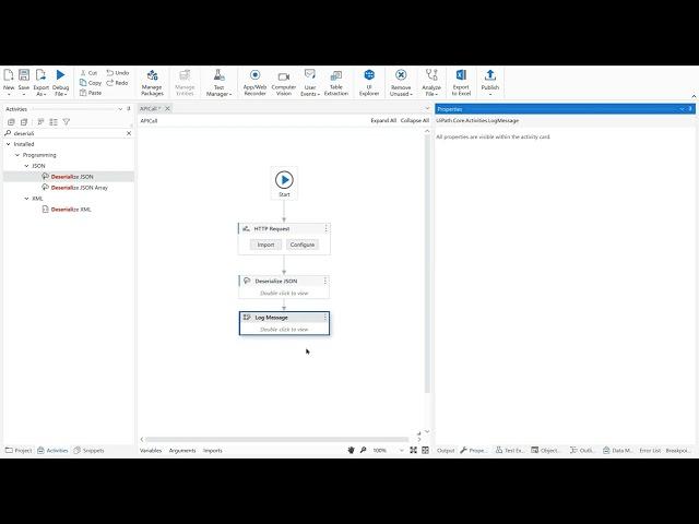 API Call in UiPath | how to use http request in UiPath | deserialize json | web automation using API