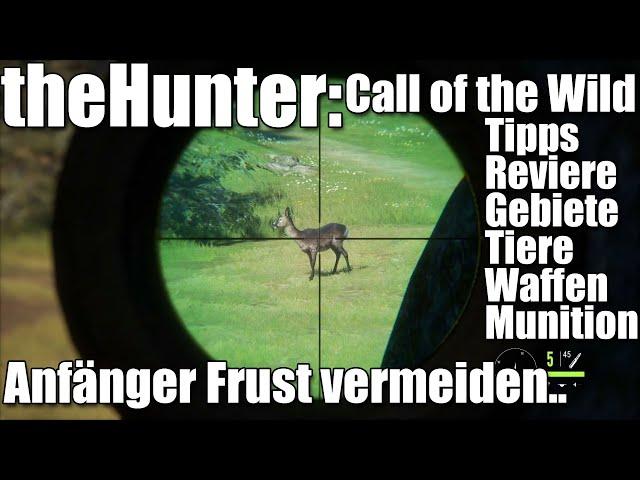Anfänger Frust vermeiden in theHunter: Call of the Wild