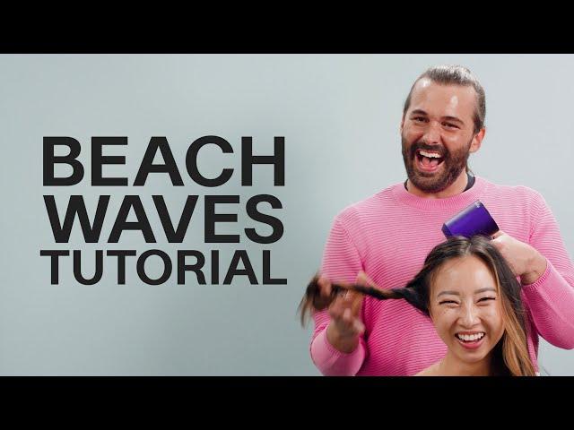 Beach Waves Tutorial | Hair Tutorials | Jonathan Van Ness | Fine & Straight Hair