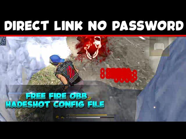 OB38 Update Neck headshot obb file | free fire max drag headshot config file | new headshot obb file