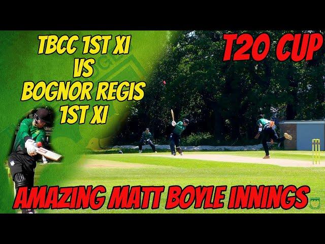 AMAZING 70 OFF 25 BALLS!! | TBCC 1st XI vs Bognor 1st XI | T20 Cricket Highlights