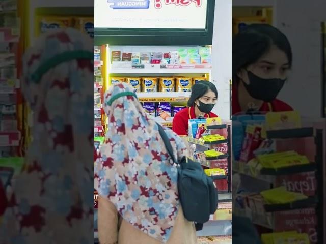 cewek indomaret manis pisan#shorts #indomaret