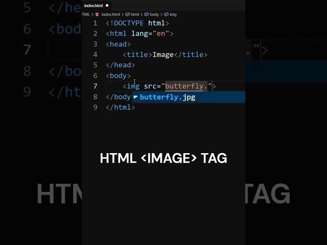 Insert image in HTML | Html Image Tag #html