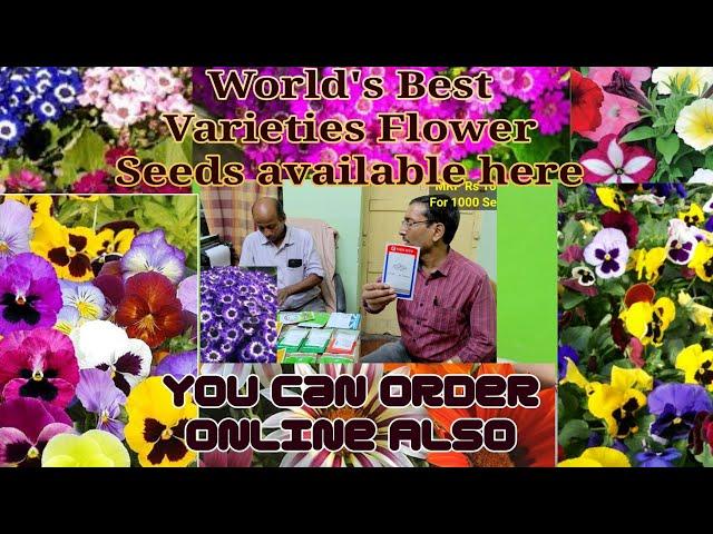 World's Best Variety Flower Seeds are available here. You can Order them online also