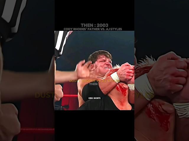 Cody rhodes And Cody rhodes 'Father Vs Aj Styles Then Vs now "Edit"