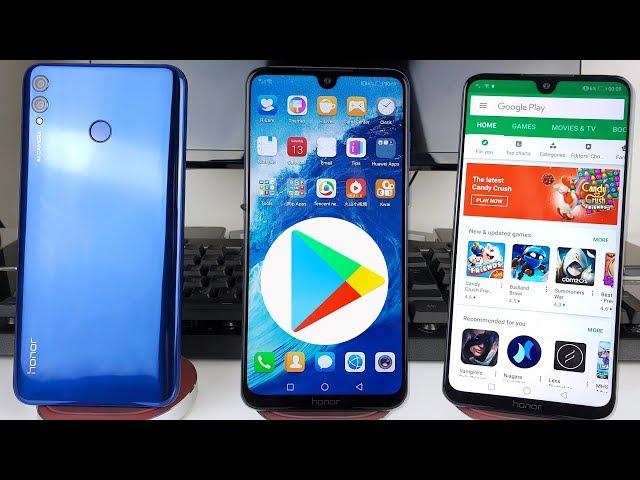 How to install Google Play on Honor 8x Max and others