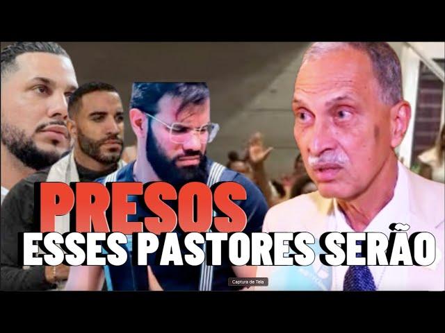 PASTORES FAZENDO BRUXARIA DEPOIS DO CULTO  - DIZ COMISSÁRIO DANIEL GOMES