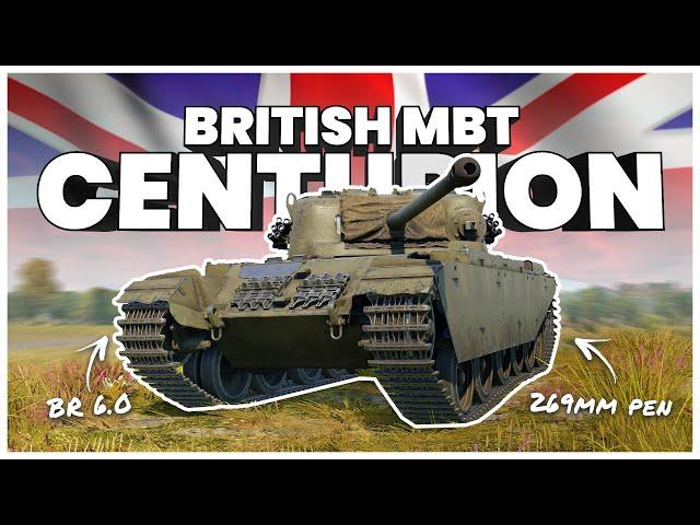 The BRITISH Tank that EATS Armour (War Thunder Centurion MK1)