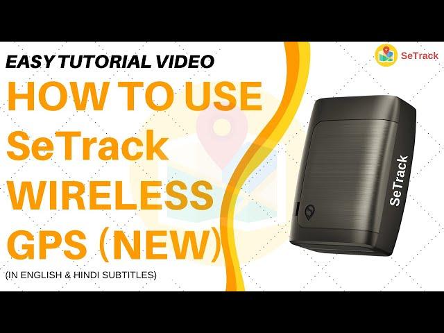 How to use New SeTrack Wireless GPS Tracker | Portable & Magnetic GPS | Voice Monitoring | SeTrack