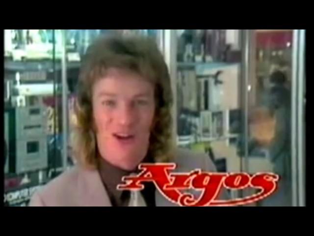 JIM DAVIDSON  at argos  ARGOS TV ADVERT early 1980s catalogue shopping  ARGOS TV ADVERT thames tv