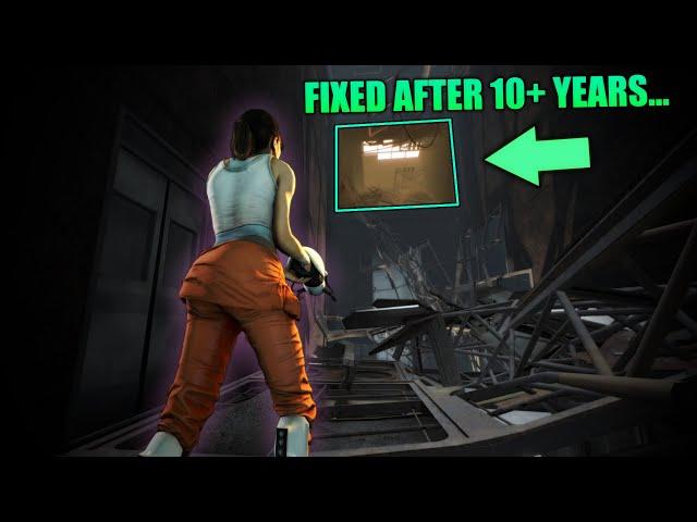 I Fixed Portal 2's BIGGEST Continuity Error...