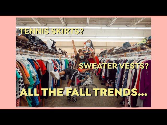 COME THRIFTING WITH US | Fall 2020 Trends