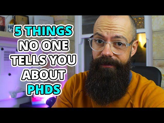 PhD Student Advice | 5 Hidden Aspects of the Doctoral Journey