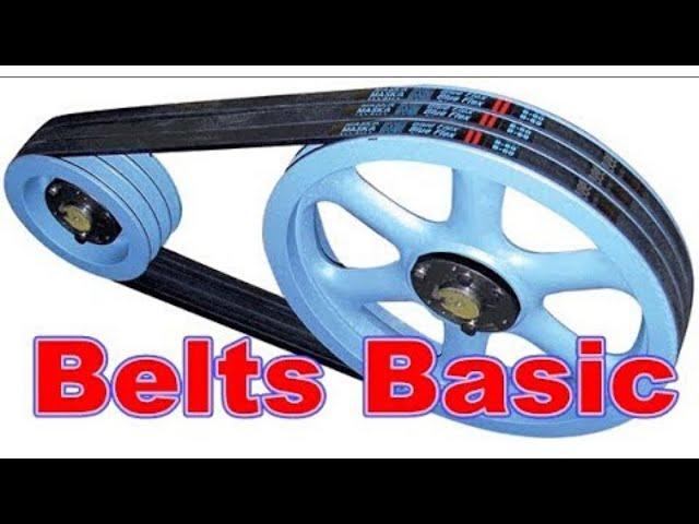 V Belts Basic Characteristics and Selection