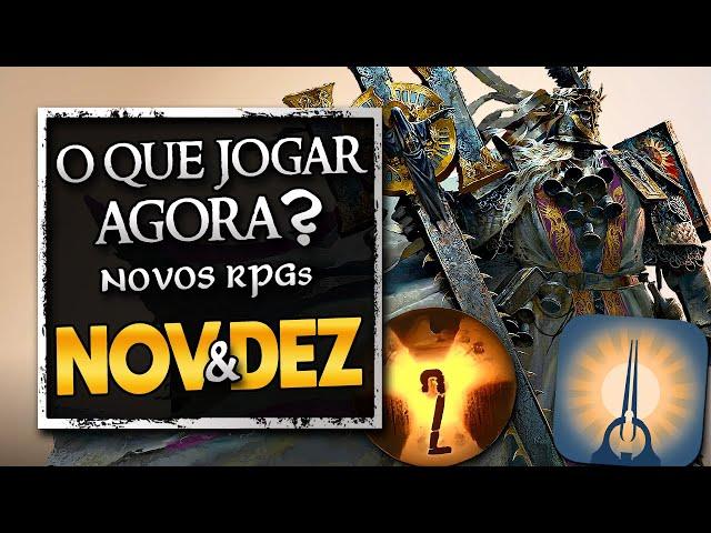 Os Melhores Lançamentos Chegando em Novembro & Dezembro 2024 | O Que Jogar Agora? Novos RPGs