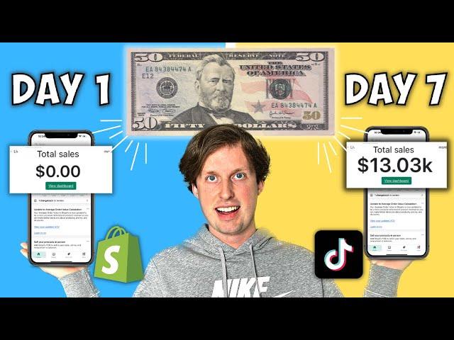 I Tried Dropshipping With $50 (INSANE RESULTS!)