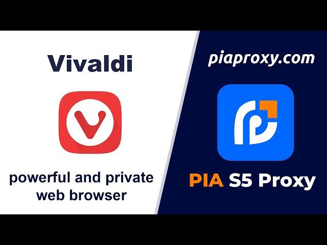 How to setup and use proxy in Vivaldi browser?