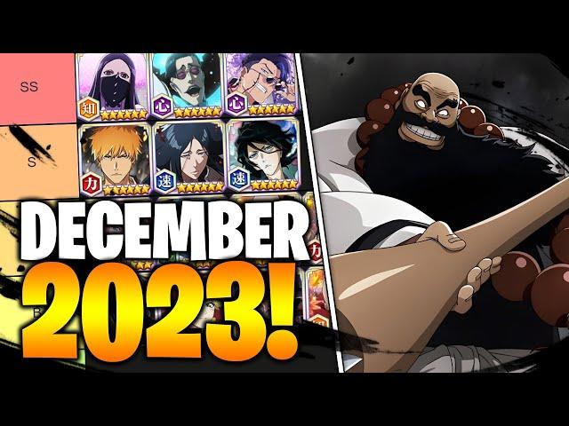 DECEMBER 2023 BEST PVE UNITS FOR EACH ATTRIBUTE TIER LIST! Bleach Brave Souls!