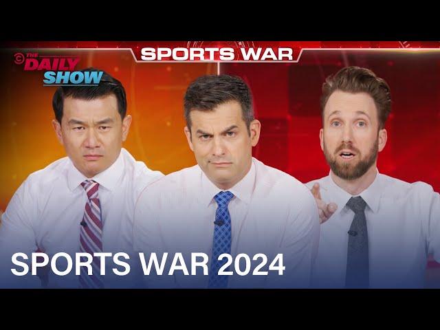 Sports War Covers the Biggest Sports News of 2024 | The Daily Show