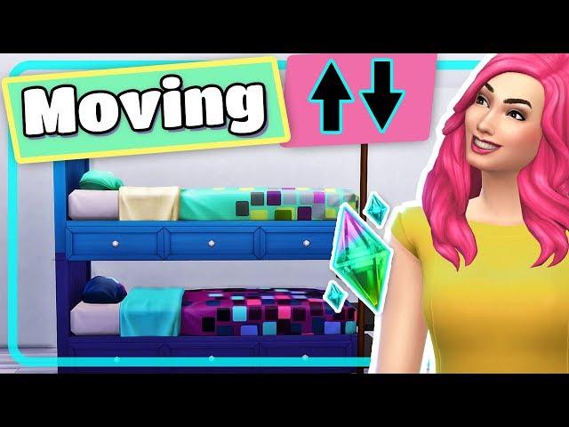 The Sims 4 Moving Objects Up and Down Tutorial