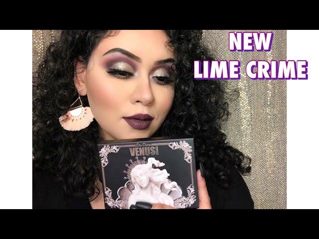 NEW LIME CRIME VENUS IMMORTALIS REVIEW, SWATCH, AND TUTORIAL