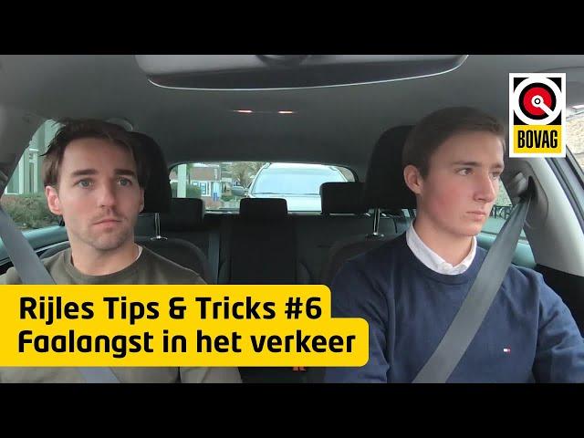 Faalangst in het verkeer | Rijles Tips en Tricks | BOVAG