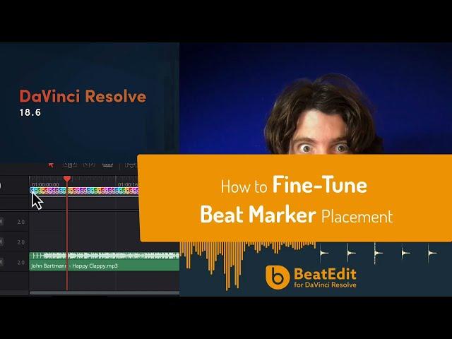 BeatEdit for DaVinci Resolve: How to Fine-Tune Beat Marker Placement