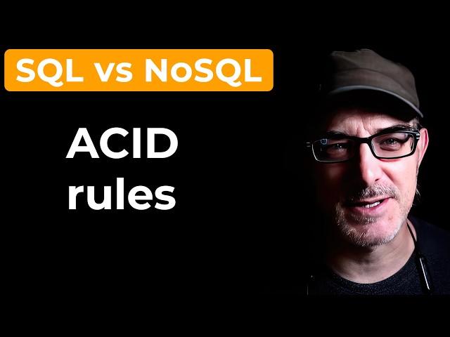 Understanding ACID Rules | SQL vs NoSQL (1/3)