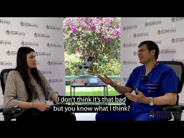 Bogota Hairlines - Top warning signs when researching hair transplant clinics, Dr Camacho interview