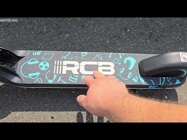 RCB R11 KINDER E-SCOOTER MIT LED & BLUETOOTH SPEAKER IM TEST