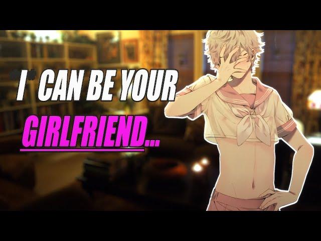 [M4M ASMR] SPICY! Your Femboy Bestfriend Comes for you on Valentines (whimpers)